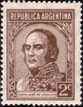 Argentina 1935 - Peoples - 2c Justo José de Urquiza Argentina 1935 - Peoples - 2c Justo José de Urquiza