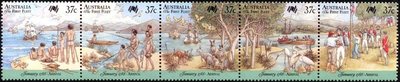 Australia 1988 - 200 years of Colonization of Australia - First Fleet Arrival (1x5) Australia 1988 - 200 years of Colonization of Australia - First Fleet Arrival (1x5)