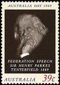 Australia 1989 - Sir Henry Parkes (1815-1896) Australia 1989 - Sir Henry Parkes (1815-1896)