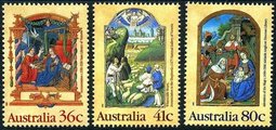 Australia 1989 - Christmas postage stamps 1989 - Illuminations (3)