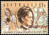 Australia 1990 - Dr. Constance Stone, Australias first woman doctor