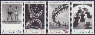 Australia 1991 - Australian Photography 150th Anniv. (1x2+2)