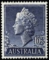 Australia 1955 - Queen Elizabeth II Australia 1955 - Queen Elizabeth II