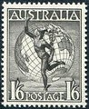 Australia 1956 - Hermes and globe Unwmk Australia 1956 - Hermes and globe Unwmk