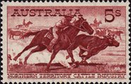 Australia 1961 - Aboriginal Stockman (cream paper) Australia 1961 - Aboriginal Stockman (cream paper)