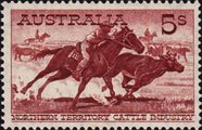 Australia 1961 - Aboriginal Stockman (cream paper)