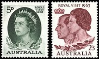 Australia 1963 - Queen Elizabeth II Visit of Elizabeth II and Prince Philip (2)