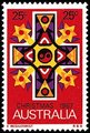 Australia 1967 - Christmas postage stamp 1967 - 25c Symbols