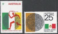 Australia 1968 - Olympic Games 1968 - Mexico (2) Australia 1968 - Olympic Games 1968 - Mexico (2)