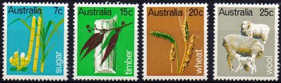 Australia 1969 - Primary Industries (4) Australia 1969 - Primary Industries (4)