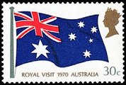 Australia 1970 - Australian Flag Australia 1970 - Australian Flag