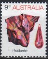 Australia 1973 - Minerals 9c Rhodonite