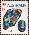 Australia 1974 - Minerals 9c On 8c Opal