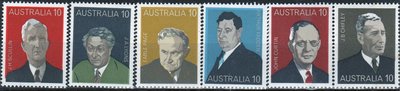 Australia 1975 - Australian Prime Ministers (6) Australia 1975 - Australian Prime Ministers (6)