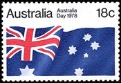 Anguilla 1978 - Australian flag - Australia Day