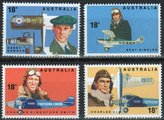 Australia 1978 - Australian Aviators and their Planes (4) Australia 1978 - Australian Aviators and their Planes (4)