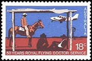 Australia 1978 - Royal Flying Doctor Service, 50th anniv. Australia 1978 - Royal Flying Doctor Service, 50th anniv.