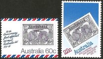 Australia 1981 - 50th Anniversary of Airmail In Australia (2) Australia 1981 - 50th Anniversary of Airmail In Australia (2)