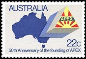 Australia 1981 - 50th anniv. of APEX Australia 1981 - 50th anniv. of APEX