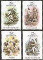 Australia 1981 - Gold Rush Era Sketches by S.T. Gill (4) Australia 1981 - Gold Rush Era Sketches by S.T. Gill (4)