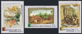 Australia 1982 - Christmas postage stamps 1982 - Christmas cards (3)