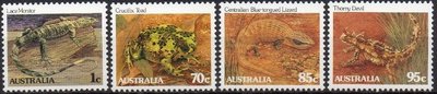 Australia 1983 - Australian Reptiles and Amphibes (4) Australia 1983 - Australian Reptiles and Amphibes (4)