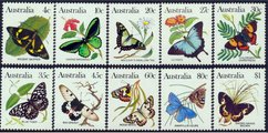 Australia 1983 - Butterflies 1983 (10) Australia 1983 - Butterflies 1983 (10)