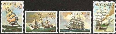 Australia 1984 - Clipper Ships (4)