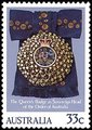 Australia 1985 - Queen’s Badge - Queen Elizabeth II 59th Birthday