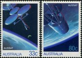 Australia 1986 - Satellite AUSSAT (2) Australia 1986 - Satellite AUSSAT (2)