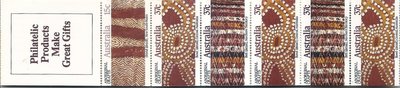 Australia 1987 - Aboriginal Crafts stamp booklet Australia 1987 - Aboriginal Crafts stamp booklet