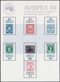 Australia 1984 - Ausipex 84 International Stamp Exhibition Minisheet Australia 1984 - Ausipex 84 International Stamp Exhibition Minisheet