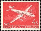 Itävalta 1958 - Re-opening of Austrian Airlines Itävalta 1958 - Re-opening of Austrian Airlines