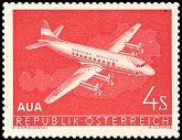 Itävalta 1958 - Re-opening of Austrian Airlines