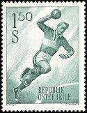 Itävalta 1959 - Sport 2/2 - Field Ball Player Itävalta 1959 - Sport 2/2 - Field Ball Player