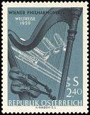 Austria 1959 - Harp