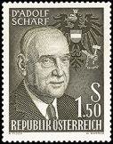 Austria 1960 - Pres. Adolf Scharf, 70th birthday Austria 1960 - Pres. Adolf Scharf, 70th birthday