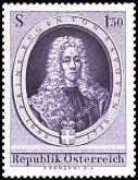 Austria 1963 - Prince Eugene of Savoy (1663- 1736), Austrian General Austria 1963 - Prince Eugene of Savoy (1663- 1736), Austrian General