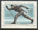 Austria 1963 - 9th Winter Olympic Games, Innsbruck, 1964 2/7 - Biathlon skier Austria 1963 - 9th Winter Olympic Games, Innsbruck, 1964 2/7 - Biathlon skier