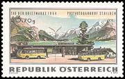 Austria 1964 - Stamp Day, Post Bus Terminal, St. Gilgen, Wolfgangsee