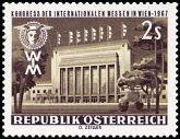 Itävalta 1967 - Congress of Intl. Trade Fairs, Vienna Itävalta 1967 - Congress of Intl. Trade Fairs, Vienna