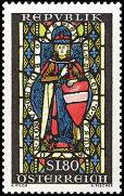 Austria 1967 - Margrave Leopold III (1075-1136), patron saint of Austria