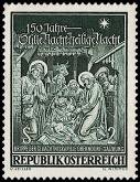Itävalta 1968 - Christmas postage stamps 1968 - Crèche Itävalta 1968 - Christmas postage stamps 1968 - Crèche