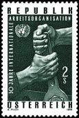Itävalta 1969 - ILO, 50th Anniv. Itävalta 1969 - ILO, 50th Anniv.