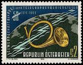 Austria 1969 - Union of Postal and Telegraph employees, 50th anniv.