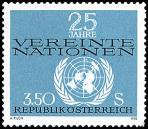 Austria 1970 - 25th anniversary of the United Nations