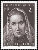 Austria 1971 - Enrica Handel-Mazzetti (1871-1955), Novelist, Poet