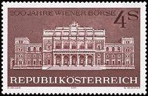 Itävalta 1971 - Bicentenary of the Vienna Stock Exchange