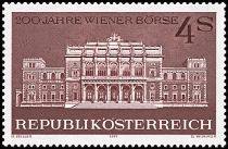 Itävalta 1971 - Bicentenary of the Vienna Stock Exchange