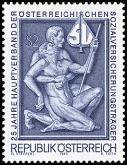 Itävalta 1973 - Federation of Austrian Social Insurance Institutes, 25th anniv.